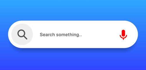 Search Bar with suggestions for UI UX design and web site. Search Address and navigation bar icon. Collection of search form templates for websites. Search engine web browser window template.