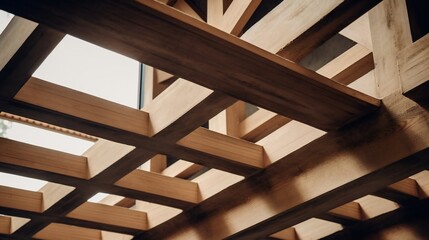 AI Generative. "Unveiling The Art of Modern Architectural Design: A Closer Look at Building's Structural Elements "