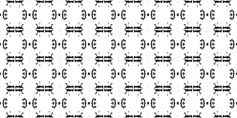 Seamless batik pattern,geometric tribal pattern,it resembles ethnic boho,aztec style,ikat style.luxury decorative fabric black and white seamless pattern for famous banners. 