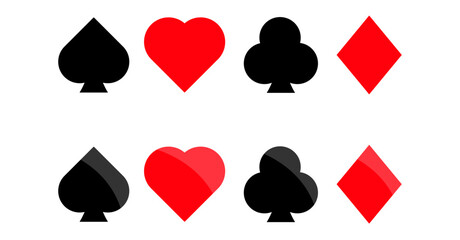 playing cards vector