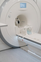 Medical computed tomography equipment in clinic device for research concept of medicine and health