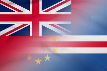 Bermuda and Cape Verde official flag transborder negotiation CPV BMU