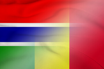 Gambia and Mali government flag transborder negotiation MLI GMB