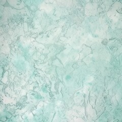 Obraz premium Light mint blue colored aged abstract paper background, AI generative grunge texture