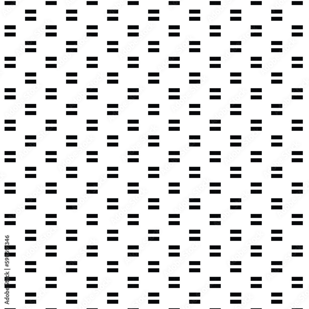Poster abstract seamless black equal repeat pattern.