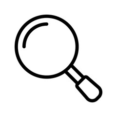 Search icon. sign for mobile concept and web design. vector illustration