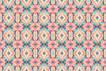 Seamless batik pattern,geometric tribal pattern,it resembles ethnic boho,aztec style,ikat style.luxury decorative fabric black and white seamless pattern for famous banners. 