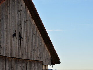 Fototapeta na wymiar Horse barn