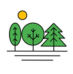 illustrations of a tree