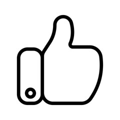 Like icon. sign for mobile concept and web design. vector illustration