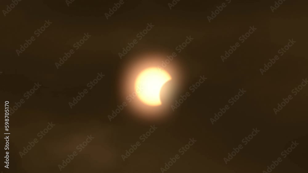 Wall mural annular solar eclipse . elements of this image furnished by nasa.