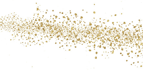 Gold sparkle luxury sparkling ,splatter border,Gold Foil Frame Gold brush stroke on transparent background.