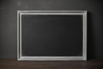 blackboard with chalk, generative ai