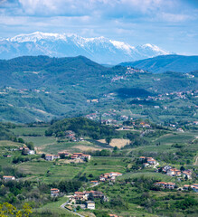 Village in the mountains