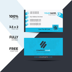Vector creative modern professional business card template design