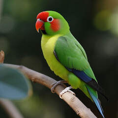 Preciosa imagen de vivos colores de tus compañeros mas fieles, los animales, disfruta de ella y de su tierna mirada