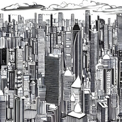 An Anime-Inspired Metropolis that Never Sleeps. The City of the Future. Generative AI.