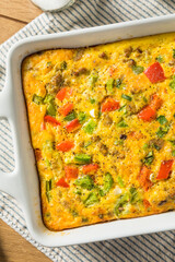 Homemade Savory Eggbake Breakfast