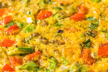 Homemade Savory Eggbake Breakfast