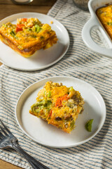 Homemade Savory Eggbake Breakfast