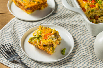 Homemade Savory Eggbake Breakfast
