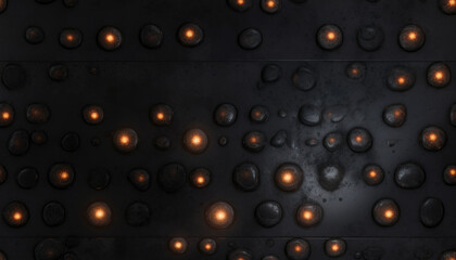 Seamless background of paving stones for pavement and concrete walls. Generative A