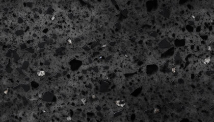 Fototapeta na wymiar Seamless texture background of concrete, slate and stone in gray dark colors. Generative AI