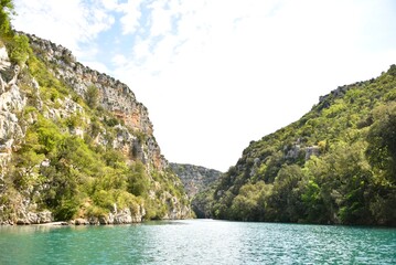 Fototapeta na wymiar Les basses gorges du Verdon