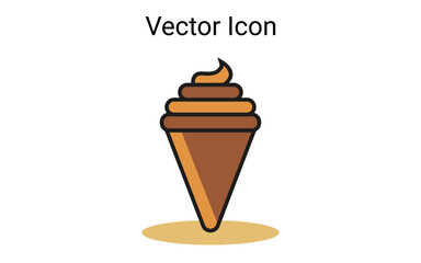 Ice cream outline icon. linear style sign for mobile concept and web design. Popsicle simple line vector icon. Symbol, logo illustration. Pixel perfect vector graphics