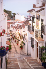 picturesque village of  Mijas. Costa del Sol, Andalusia, Spain