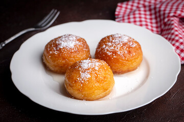 Traditional delicious Turkish dessert; Kemalpasa dessert