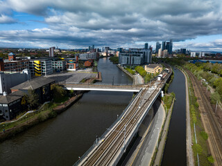 Obraz premium Manchester Ship Canal 