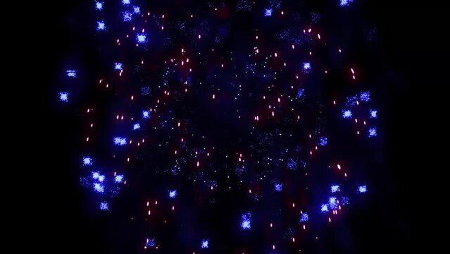 fireworks background . Video animation ultra HD 4K 4096x2304