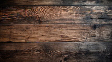 Naklejka premium Background from wooden boards. Generative AI