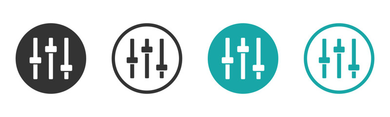  Sound volume level vector icons