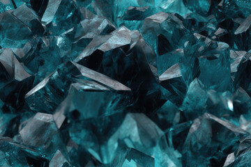 Nahtlos wiederholendes Muster - Geoden Kristall - Makrofotografie Stil