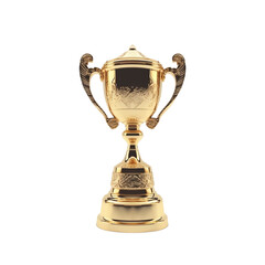 gold trophy cup, Generative AI - obrazy, fototapety, plakaty