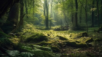 Celebration of love for earth day gree forest