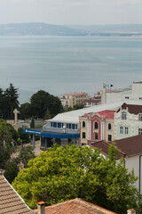 Balchik, Dobrich Province, Bulgaria, 13.08.2022. City by the Black Sea. East European Recreation Area.