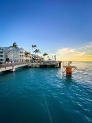 Sunset in Key West, Florida, USA.