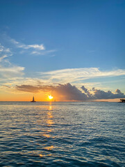 Sunset in Key West, Florida, USA.