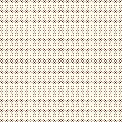 Polka dot seamless pattern. Repeated dotted zigzag stripes texture. Round spots motif. Mini circles abstract wallpaper