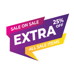 sale on sale Sale tags collection. Special offer, big sale, discount, best price, mega sale banner set.