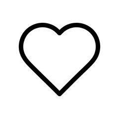 Hart icon, vector illustration. vector hart icon illustration isolated on white background..eps