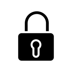 padlock icon,vector illustration . vector padlock icon illustration isolated on White background