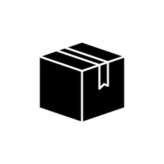 Box icon vector. Box sign. delivery package. parcel box.