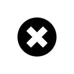 Close vector icon. Delete icon. remove, cancel, exit symbol.