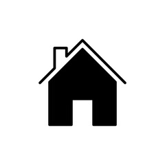 Obraz na płótnie Canvas Home icon vector. House vector icon