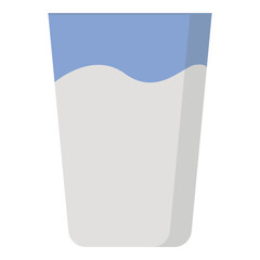 Water glass icon clipart design illustration template