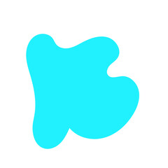 Light Blue Blob Abstract Shapes Vectors 